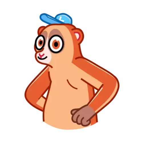 Sticker LorisLemur - 1
