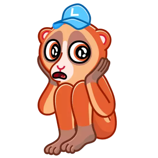 Sticker LorisLemur - 1