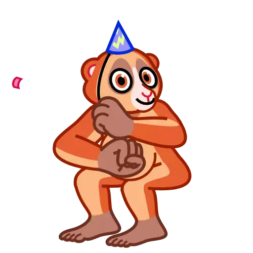 Sticker LorisLemur - 1