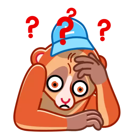 Sticker LorisLemur - 1