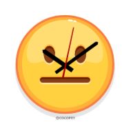 clock circle wall clock