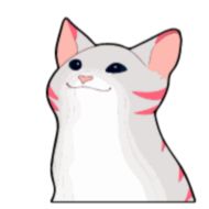 Стикер Popping cat @StickersPackRobot - 8