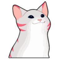 Стикер Popping cat @StickersPackRobot - 7