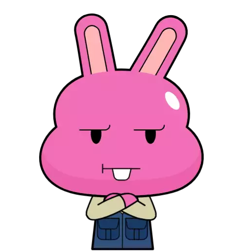 клипарт мультфильм кролик