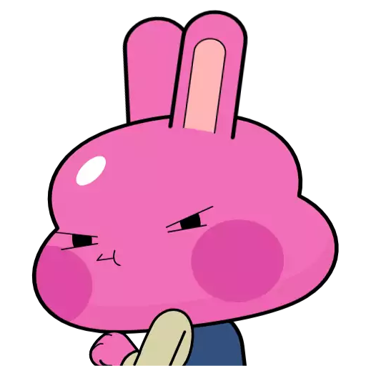 клипарт кролик мультфильм