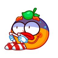 Стикер Мандариныч @TgSticker - 1