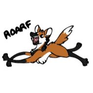 Стикер Maned Derp Animated - 6