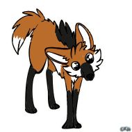 Стикер Maned Derp Animated - 2