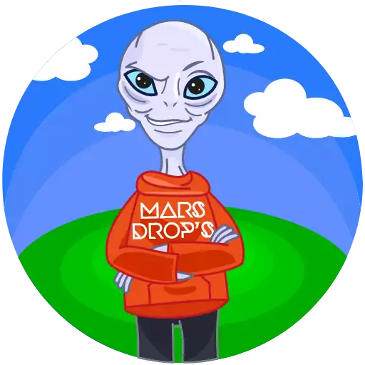Sticker MarsDrops - 1