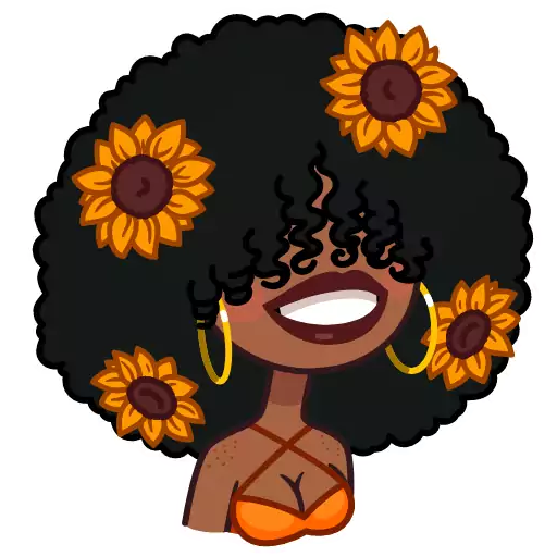 flower cartoon clipart