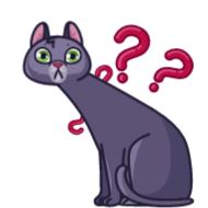 клипарт кошка фигура животного