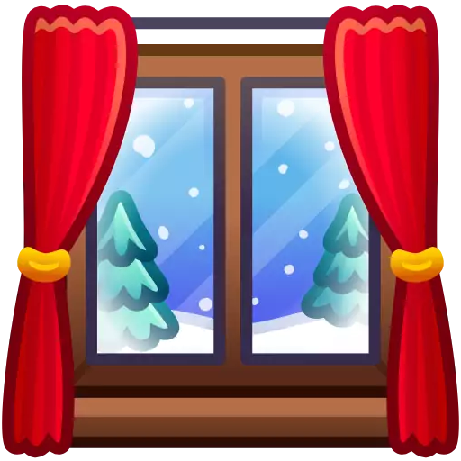 окно комнатный занавеска