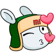 Sticker Mi Bunny @SS_Sticker @micommrussia - 1