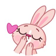 клипарт кролик мультфильм