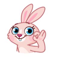 Sticker 🐰Mia Bunny by @LilAladin - 6