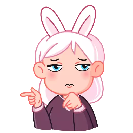 Sticker Michiko_2e12_by_offstikbot - 1