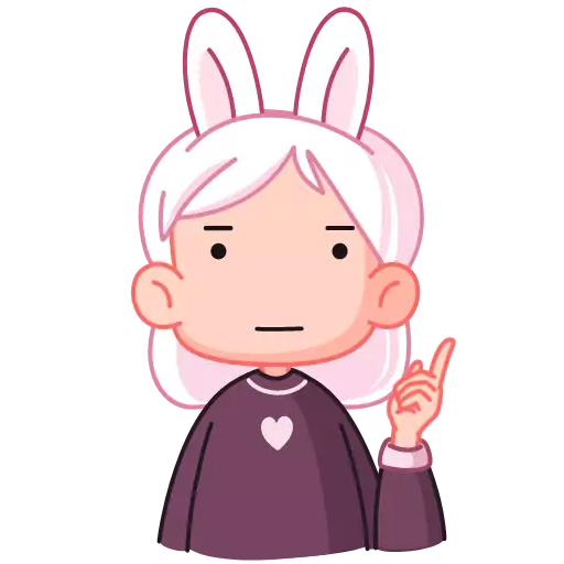 Стикер Michiko_2e12_by_offstikbot - 1