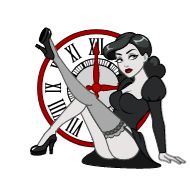 часы эскиз клипарт