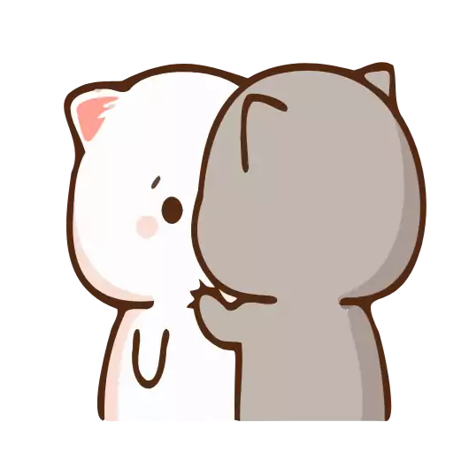 Sticker MochiMochiPeachCatPart2 - 1