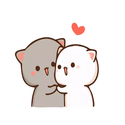 Sticker MochiMochiPeachCatPart2 - 1