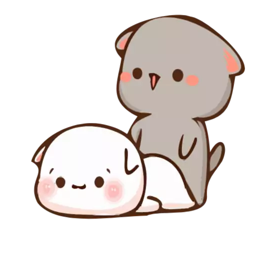 Sticker MochiMochiPeachCatPart2 - 1