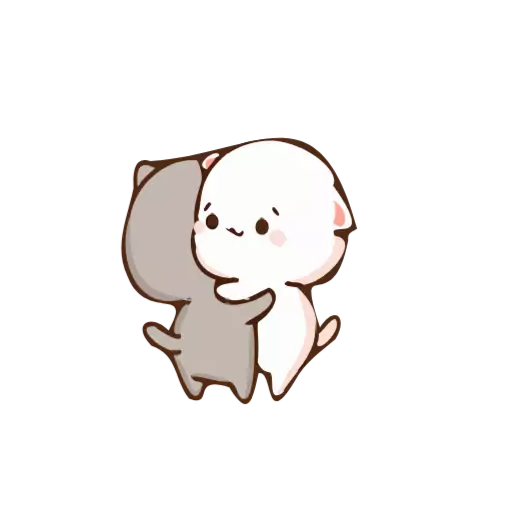 Sticker MochiMochiPeachCatPart2 - 1