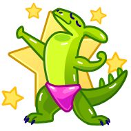 Стикер Modern Dinosaur - 2