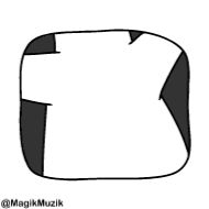 эскиз рисование Белый