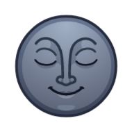 Sticker Moon Emoji @TgSticker - 8