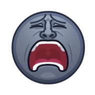 Sticker Moon Emoji @TgSticker - 7