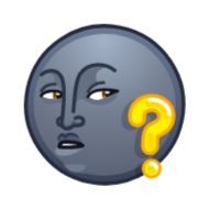Sticker Moon Emoji @TgSticker - 4