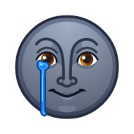 Sticker Moon Emoji @TgSticker - 3