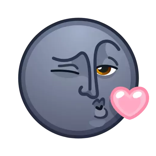 Sticker MoonEmojiAnim - 1