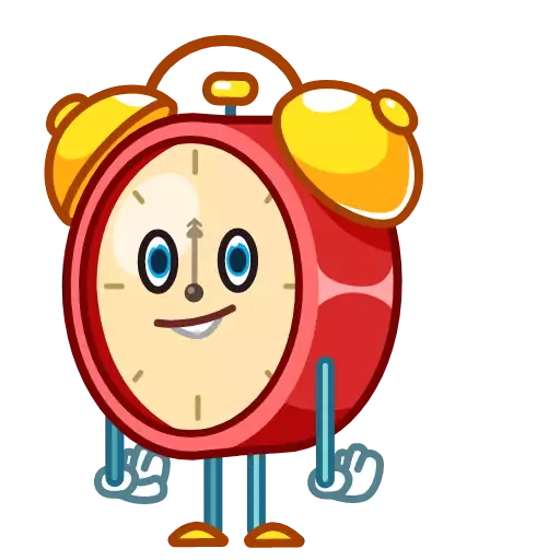 clipart clock cartoon