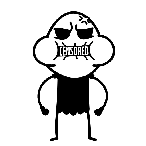 Sticker MrFreemananimated - 1