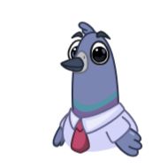 Sticker Мистер Голубь | @ellina_arts - 7