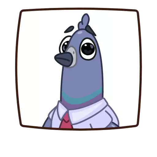 Sticker Mr_Pigeon - 1