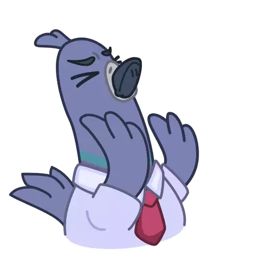 Стикер Mr_Pigeon - 1