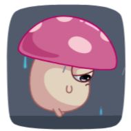 Стикер Мухомор Стёпа by @stickers_from_vk - 11