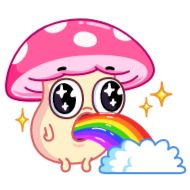 Стикер Мухомор Стёпа by @stickers_from_vk - 6