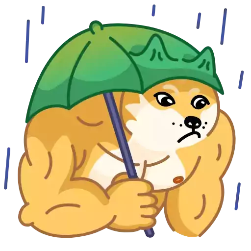 Sticker MuscleDoge - 1