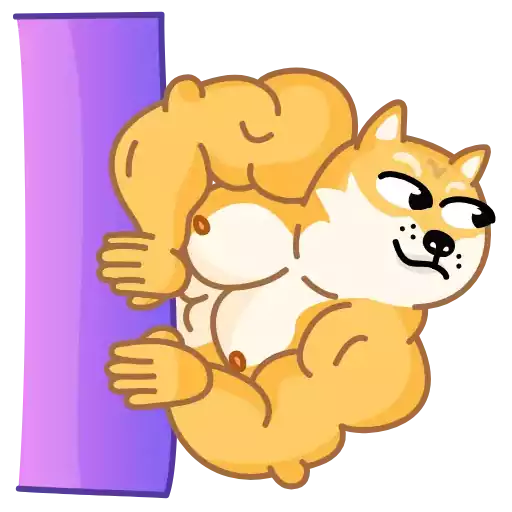 Sticker MuscleDoge - 1