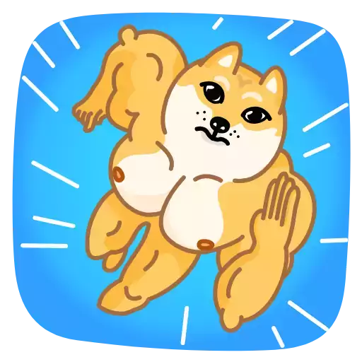 Стикер MuscleDoge - 1