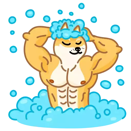 Sticker MuscleDoge - 1