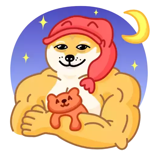 Sticker MuscleDoge - 1