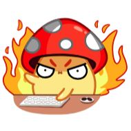 Стикер chpic.su • @Premium_EmojiTG | Гриб - 10