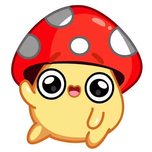 Sticker MushroomOK - 1