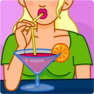 рисование детское искусство коктейль