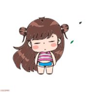 Стикер 𝐍𝐀𝐑𝐀 𝐁𝐀𝐁𝐘🦋 @aaru_snow - 6