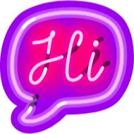 Стикер Neon Emoji | @Premium_EmojiTG - 4